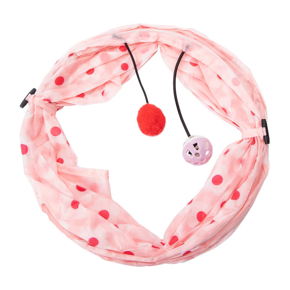 Deluxe Cat Tunnel Pink