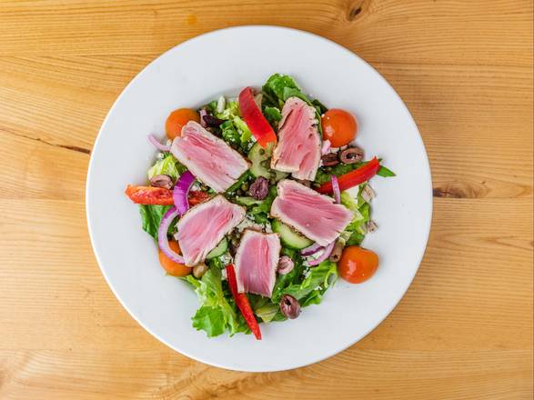 Mediterranean Salad Ahi Tuna