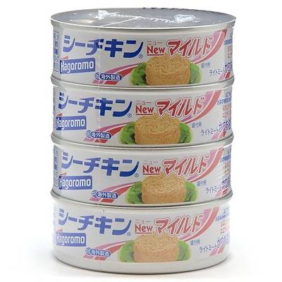 はごろもフーズ　シーチキンＮｅｗマイルド　７０ｇ×４缶【パック】