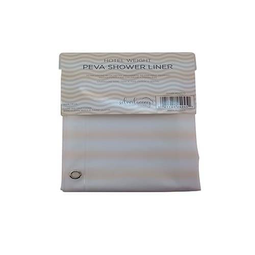 Eco Hotel Weight Peva Shower Liner Frosted (1 ct)