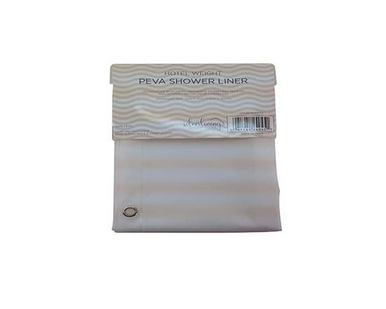 Eco · Hotel Weight Peva Shower Liner Frosted (1 ct)