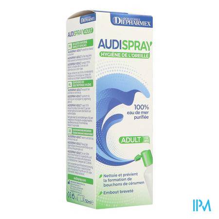 Cooper Audispray Adult Solution Auriculaire Spray 50ml Accessoires d'hygiène - Hygiène