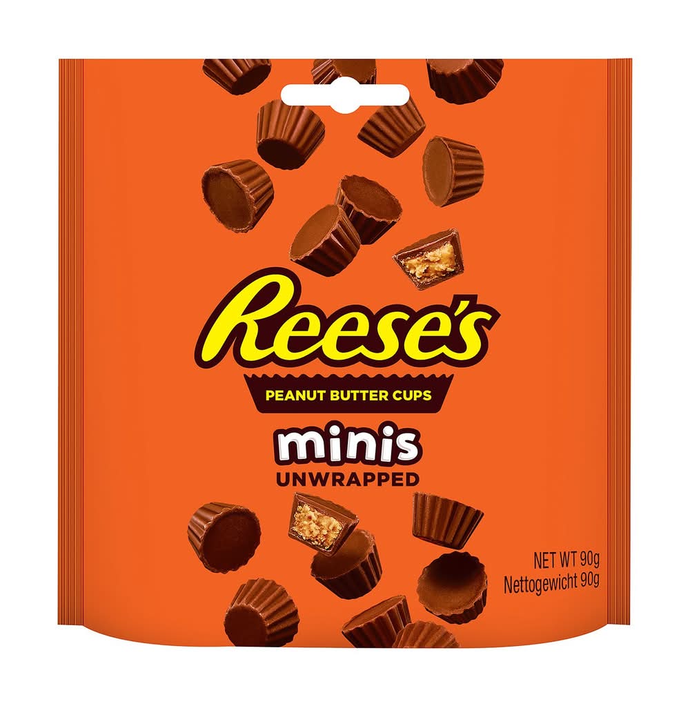 Reese's - Chocolat mini cups au chocolat et beurre de cacahuète (90g)
