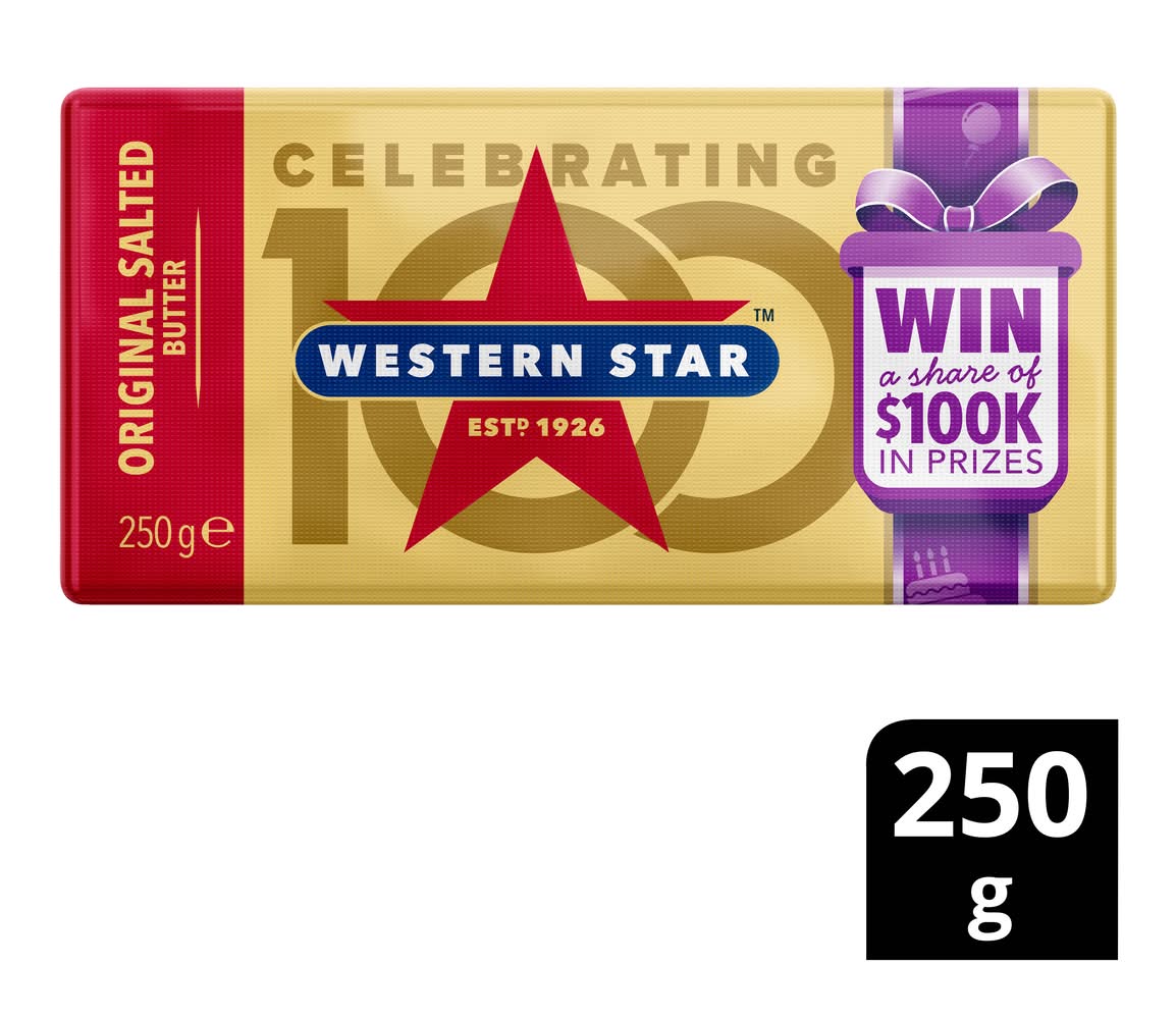 Western Star Original Salted Butter (250g)