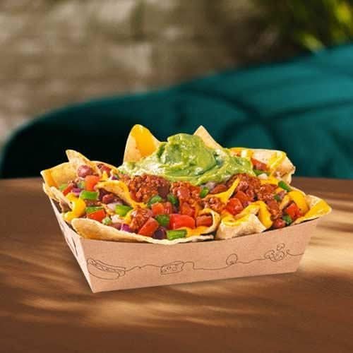 Nachos Monster Con Queso, Chilli Y Guacamole 1 Unidad