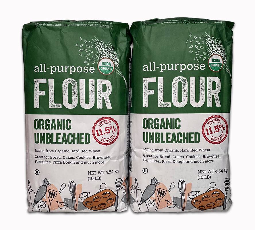 all-purpose Organic Unbleached Flour (20 lbs)