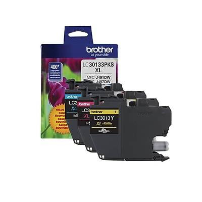 Brother Lc3013 Cyan Magenta Yellow Ink Cartridges