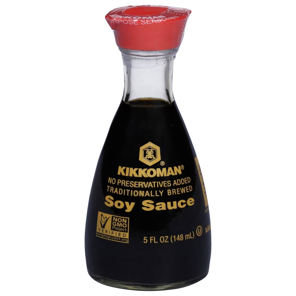 Kikkoman Traditionally Brewed Soy Sauce (5 fl oz)