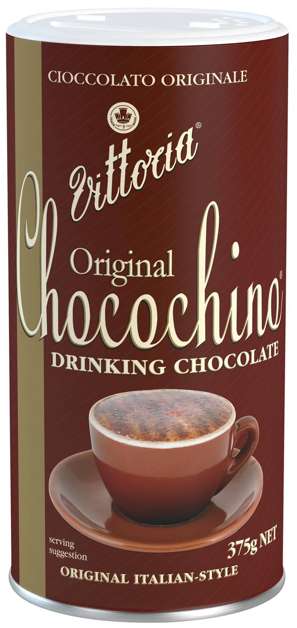 Vittoria Coffee Vittoria Chocochino Drinking Chocolate (375g)