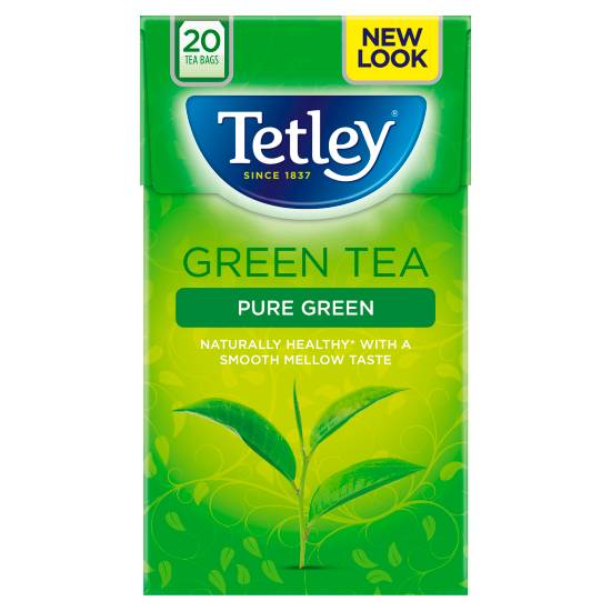 Tetley Pure Green Tea Bags X20