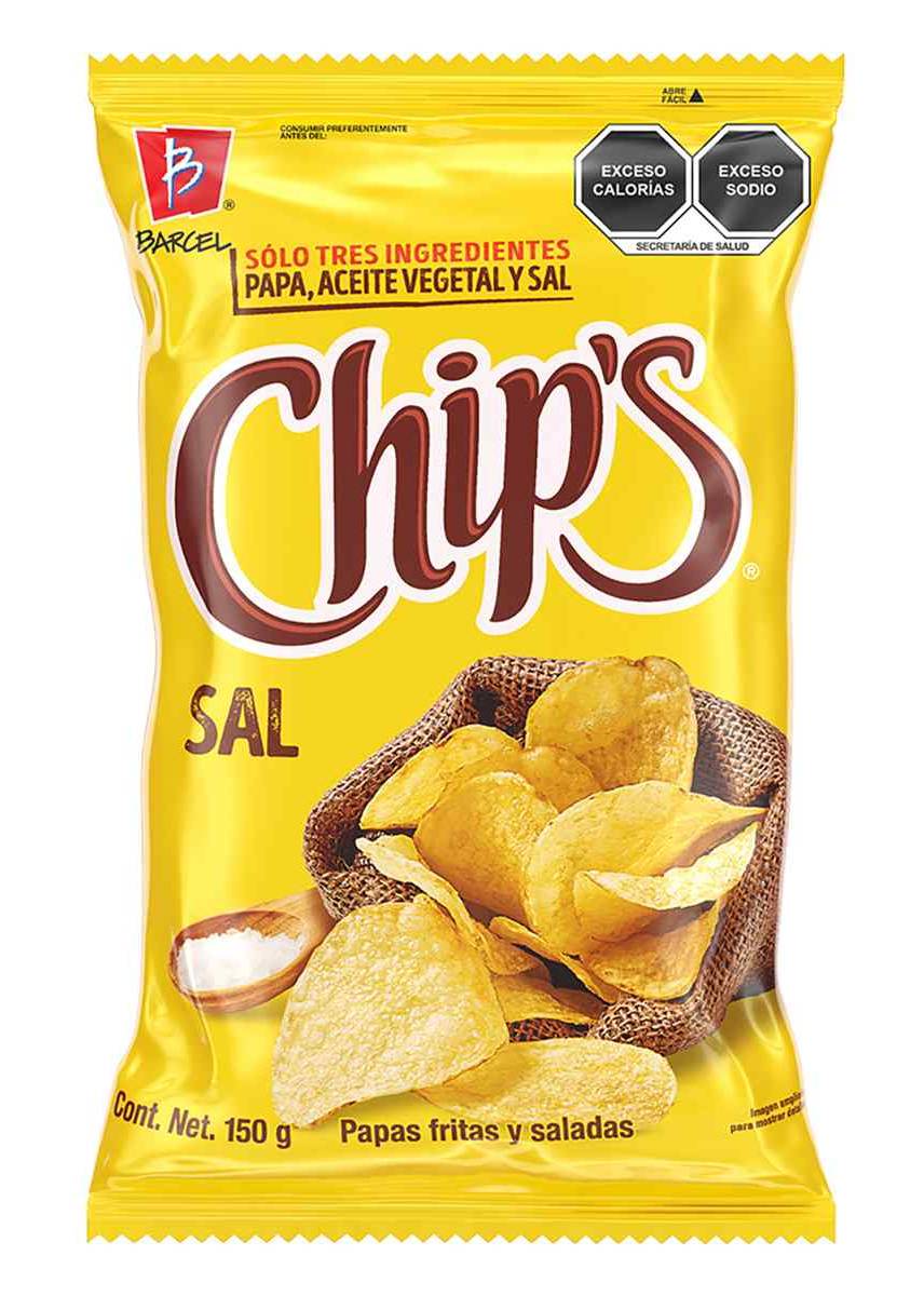 Chip's papas fritas con sal