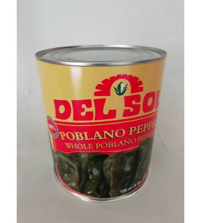 San Miguel Chiles Whole Poblano Peppers (27.5 oz)