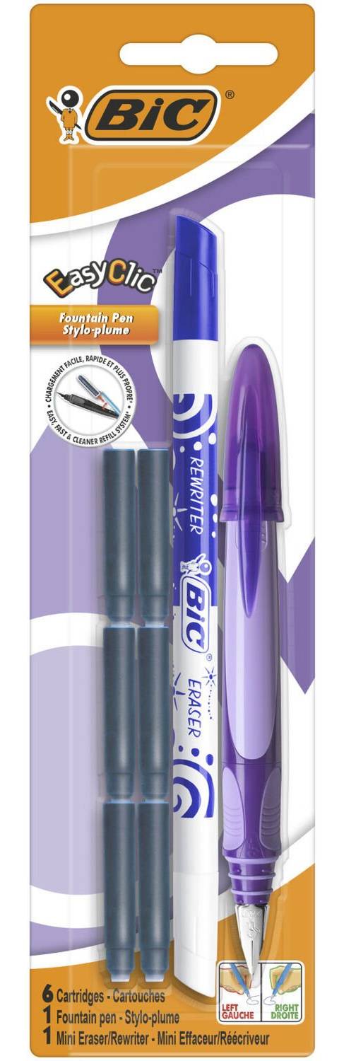 BiC - Stylo plume facile clic (8)