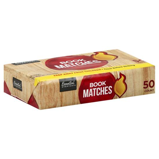 Essential Everyday Book Matches (50 ct)