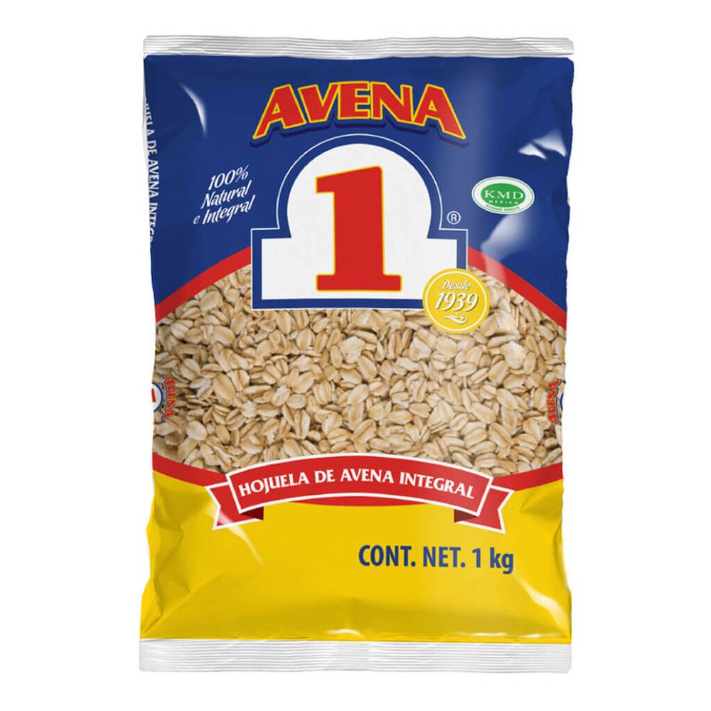 1 Hojuelas de avena integral (bolsa 1 kg)