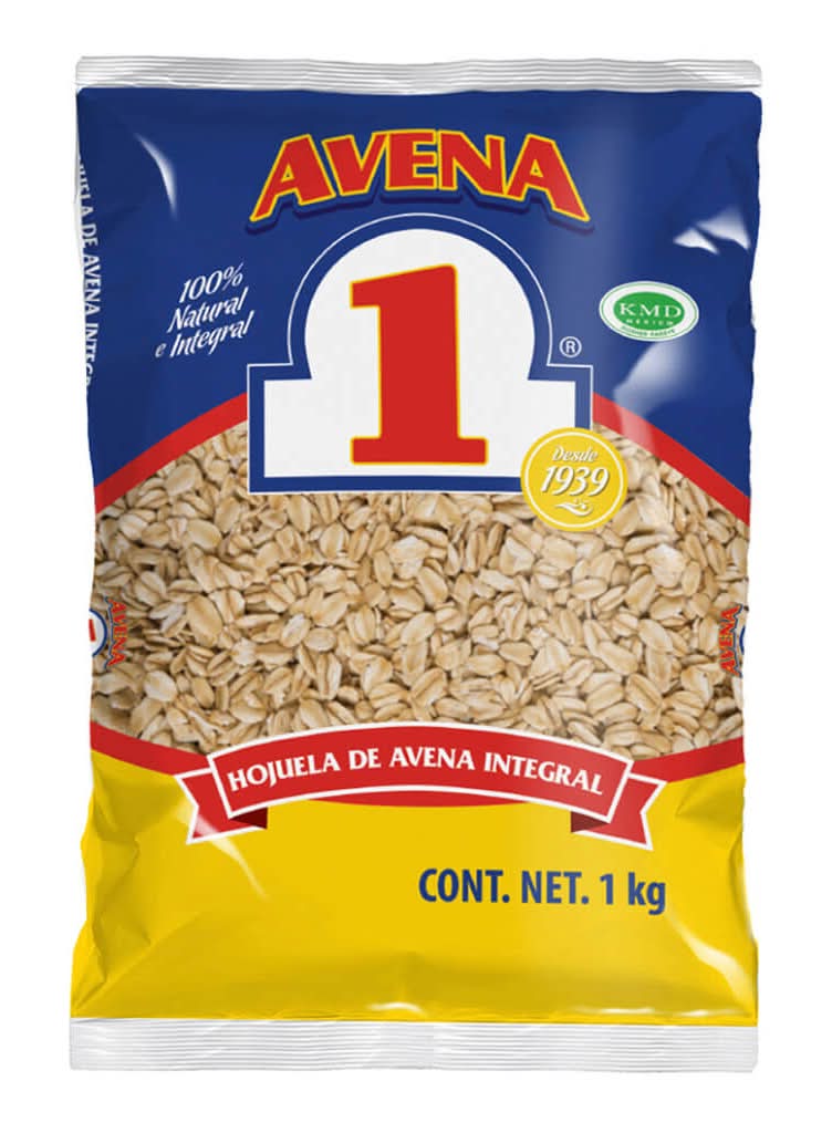 1 · Hojuelas de avena integral (1 kg)