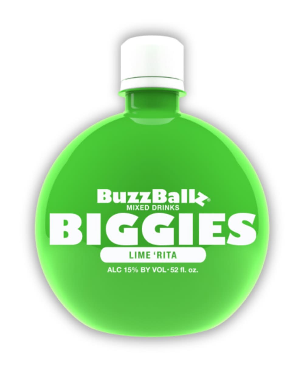 BuzzBallz Biggies Malt Cocktail, Lime 'Rita (52 L)