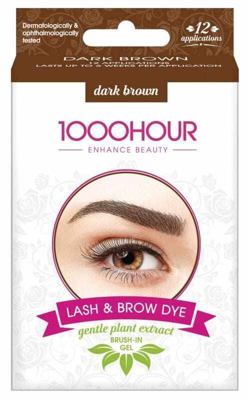 1000 Hr Lash&Brow PB Tint Kit DrkBrn