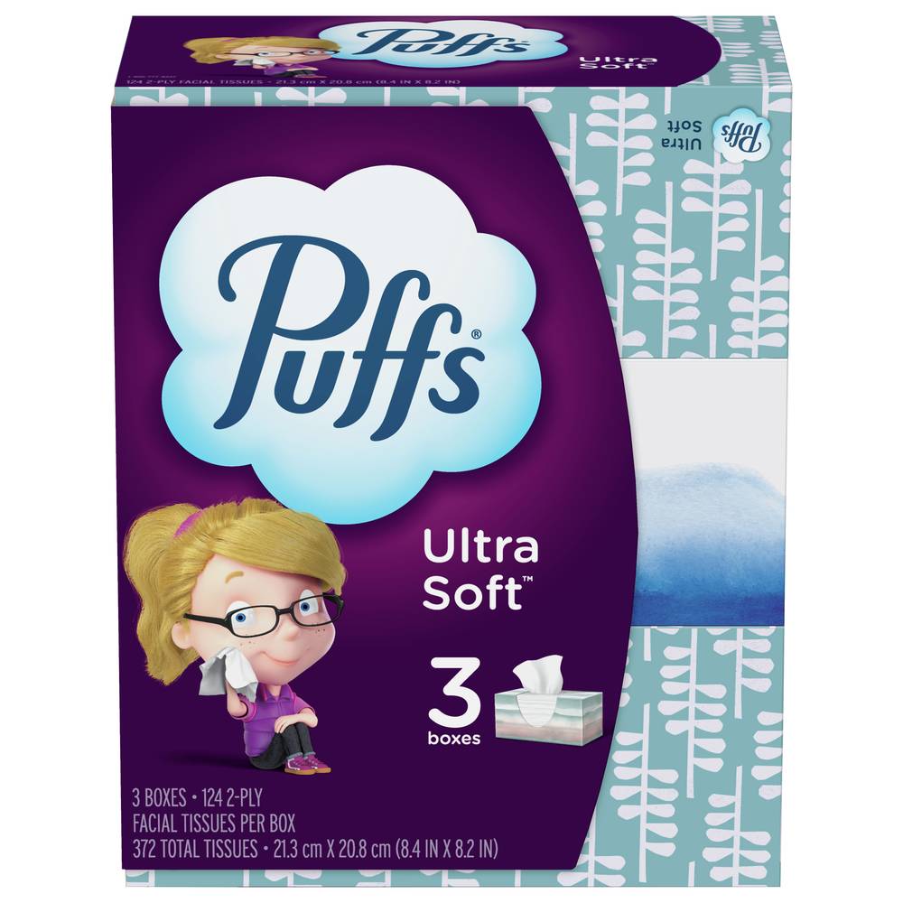 Puffs Ultra Soft Facial Tissues