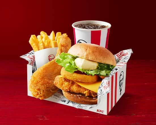 オニオンリングフィレバーガーよくばりセットOnion Ring & Fillet Abundant Combo