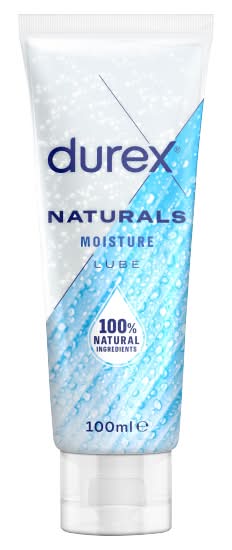 Durex Naturals Water Based Moisture Lubricant Gel (100ml)