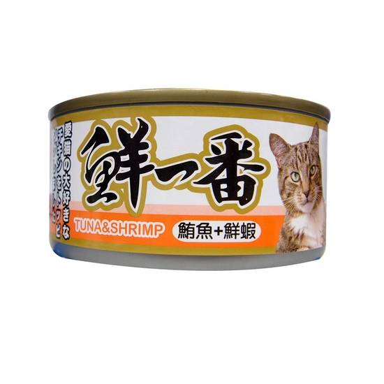鮮一番貓罐(鮪魚+鮮蝦)170g#562857