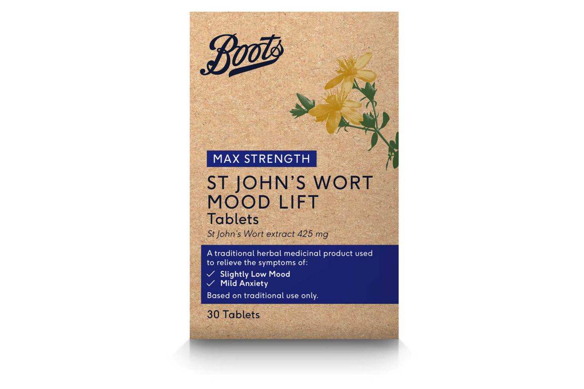 Boots Max Strength St John's Wort Mood Lift Tablets - 30 tablets