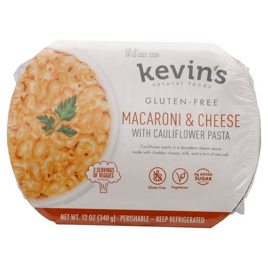 Kevin's Natural Foods Cauliflower Pasta (macaronicheese) Delivery