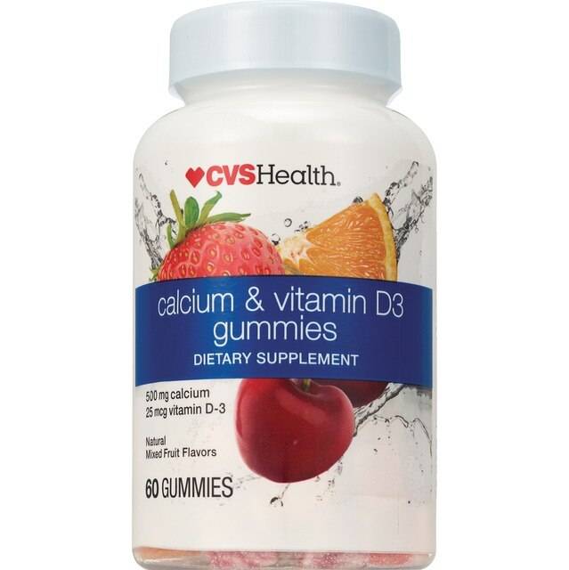 CVS Health Calcium & D3 Gummies, 60 CT
