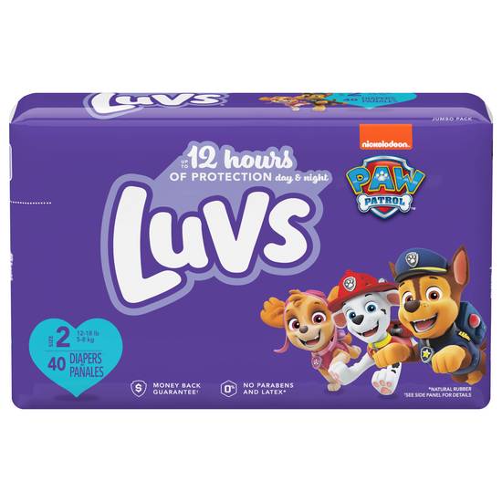 Luvs Diapers Paw Patrol Size 2