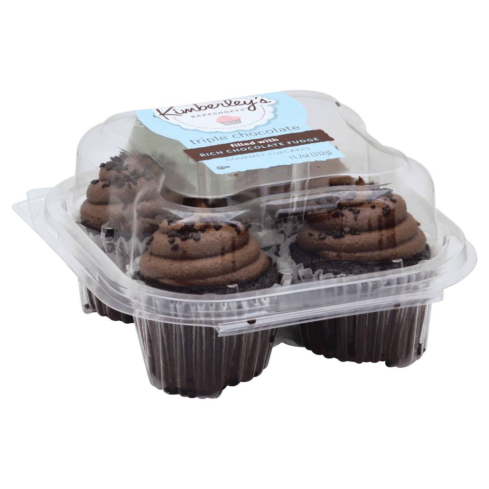 Kimberleys Triple Chocolate Cupcakes