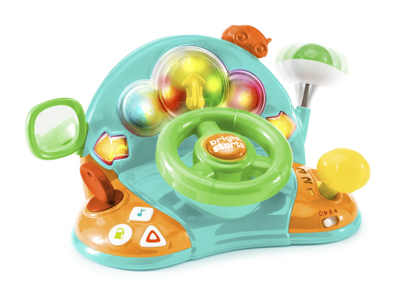 Bright Starts Lights & Colors Driver Baby Learning Toy, Assorted