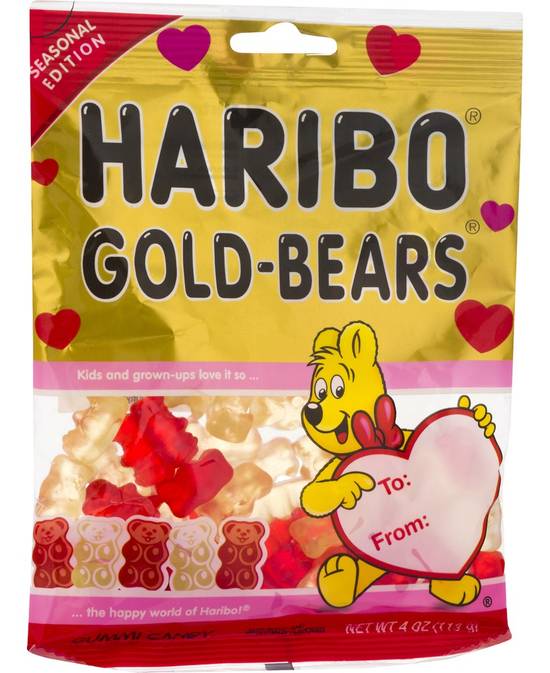 Haribo Gold-Bears Gummi Candy (4 oz)