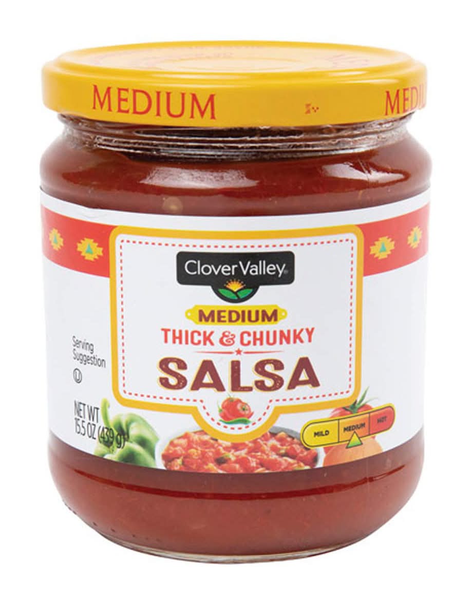 Clover Valley Thick & Chunky Salsa Medium 15.5 Oz
