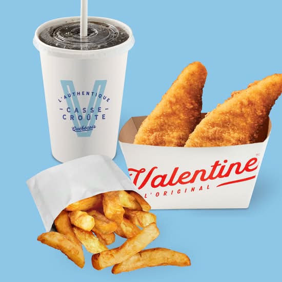 Trio écono - 2 lanières de poulet / Value Combo – 2 Chicken Strips / Trio écono - 2 lanières de poulet