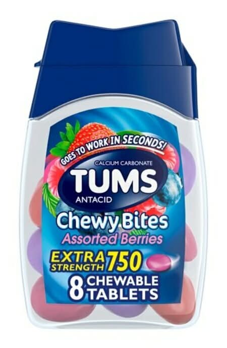 Tums Chewy Mix Berry 8-Count