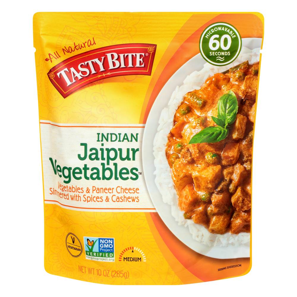 Tasty Bite Gluten Free Medium Indian Jaipur Vegetables (10 oz)