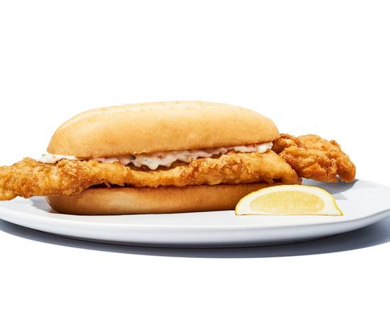 Fried Big Fish Sandwich (Haddock) 8-10oz.