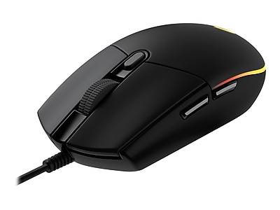 Logitech G203 Lightsync Optical Gaming Mouse, Black