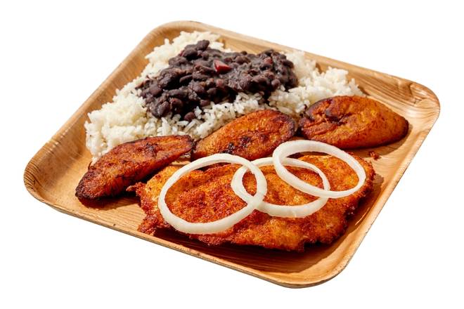 Milanesa Chicken plate