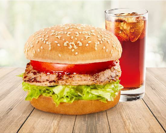 【套餐】里肌豬排堡｜Pork Tenderloin Burger