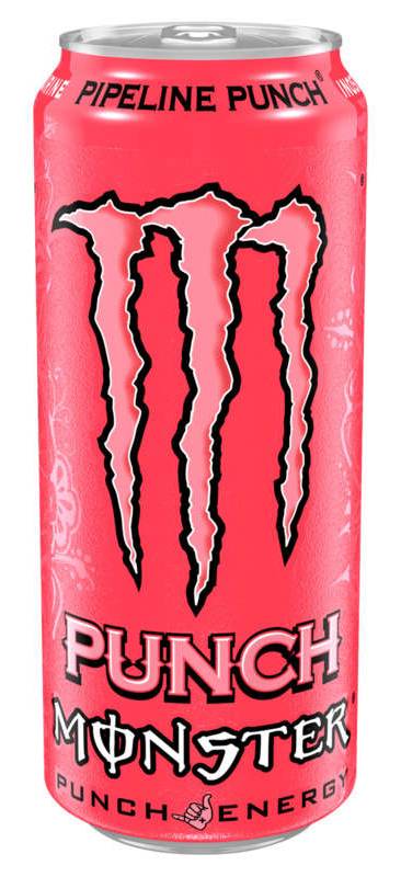 Monster punch pipeline boisson énergisante canette 50cl