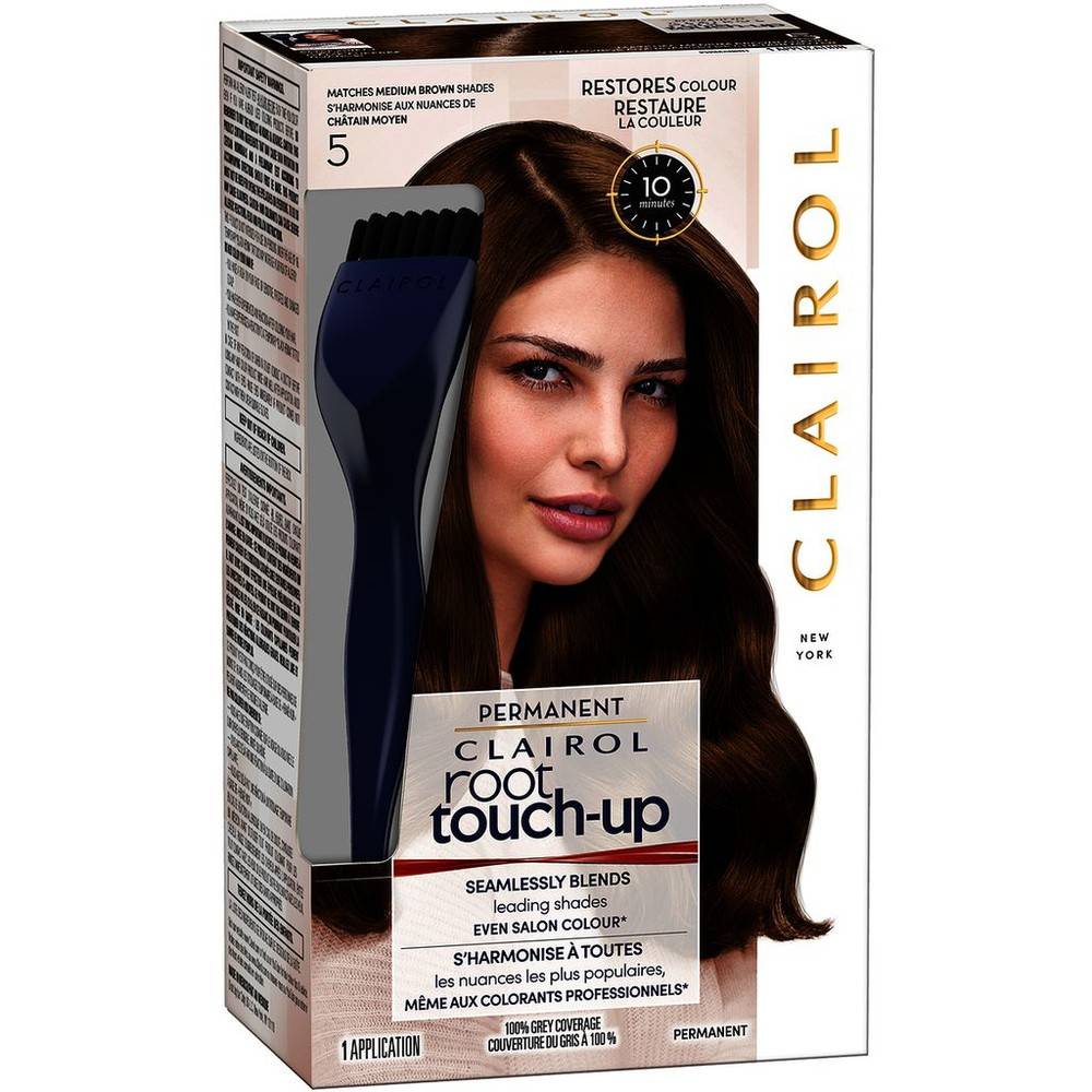 Nice N' Easy Hair Colour Root Touch Up, 5 Medium Brown (90 g)