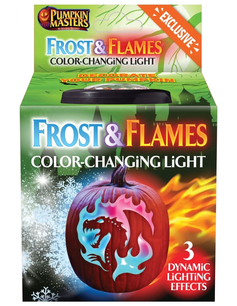 Pumpkin Masters® Frost & Flames Halloween Light Decoration