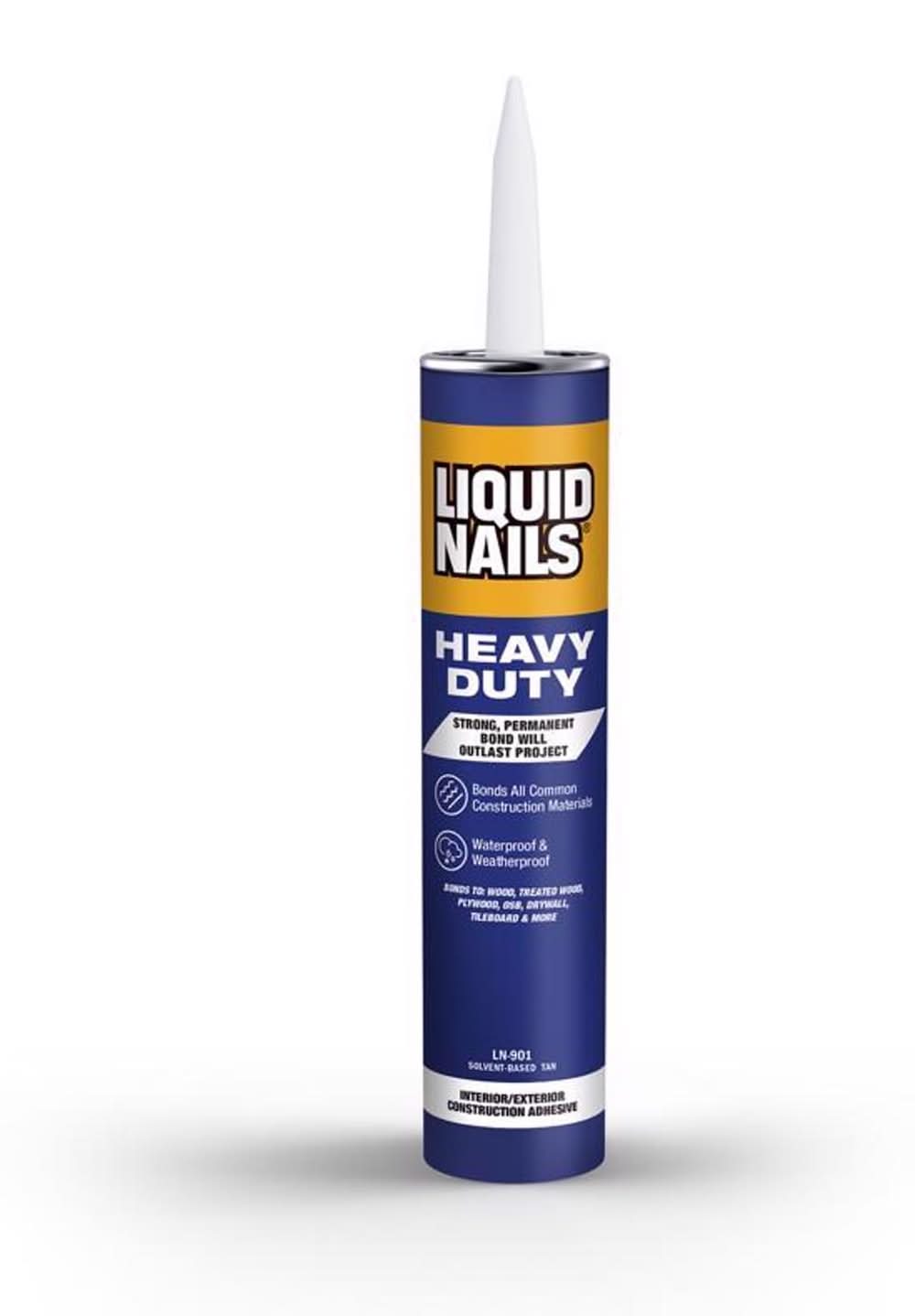 Liquid Nails Heavy Duty Solvent Based Construction Adhesive 10 Oz