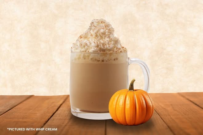 Pumpkin Spice White Chocolate Latte