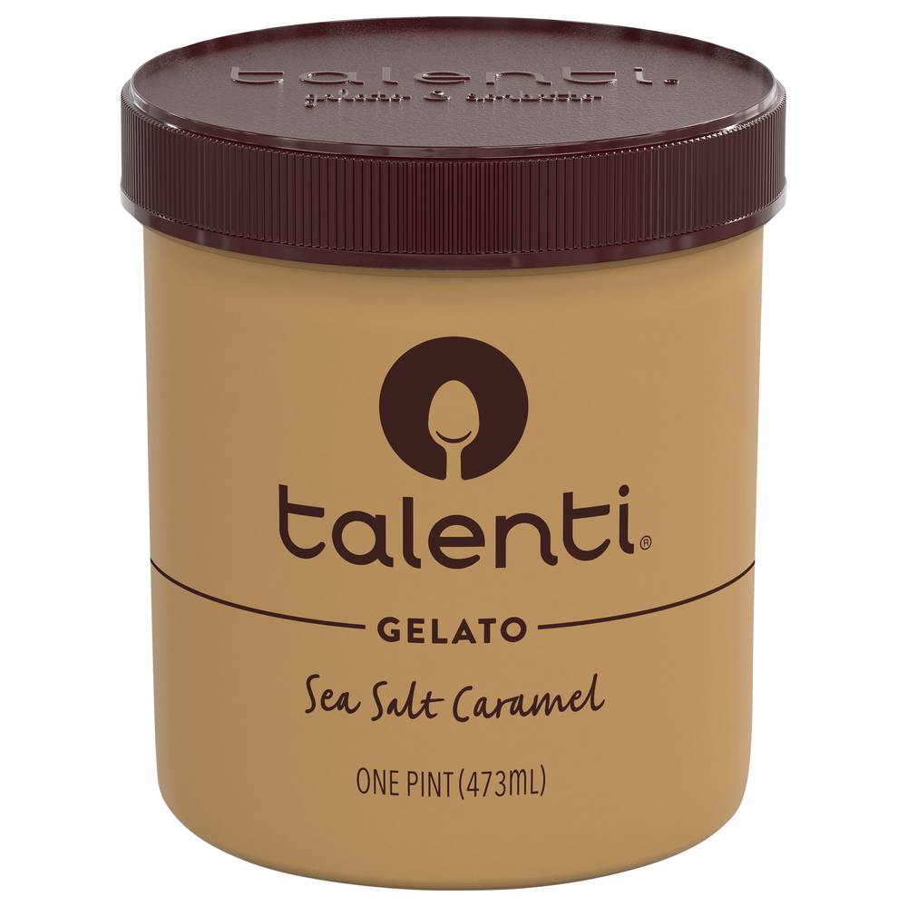 Talenti Gelato Frozen Dessert (sea salt caramel)