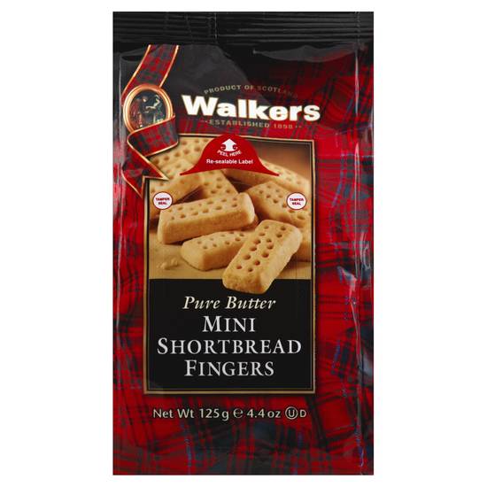 Walkers Mini Pure Butter Shortbread Fingers