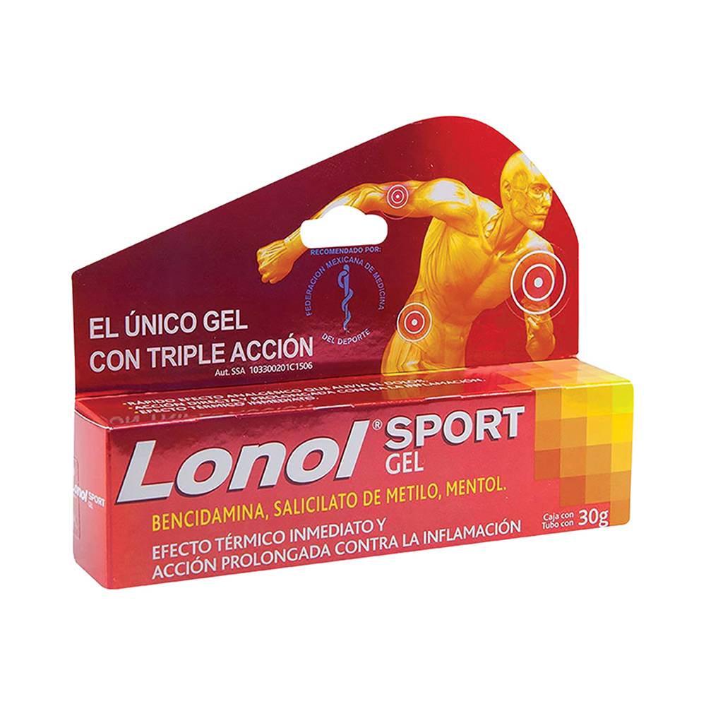 Sanfer lonol sport bencidamina gel 5 g (30 g)