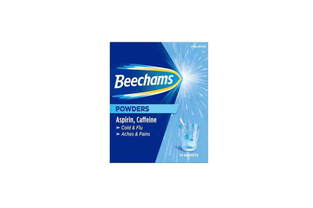 Beechams Powders Aspirin & Caffeine - 10 Sachets